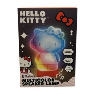 Sanrio Hello Kitty Multicolor Speaker Lamp Bluetooth Glowing Speaker